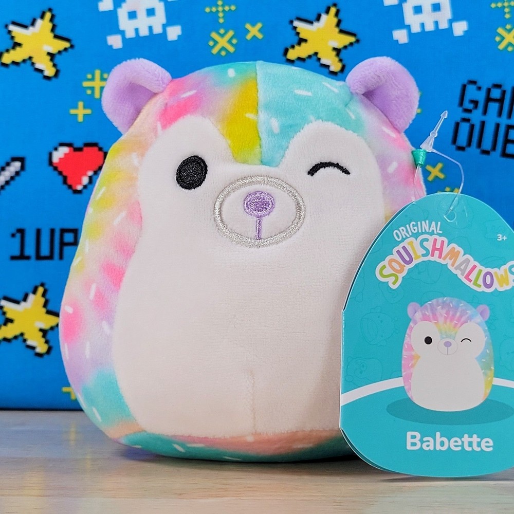 Squishmallow Babette the Hedgehog 5" UltraSoft Stuffed Animal Toy Plush NWT